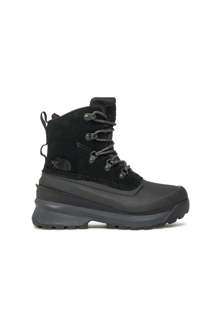 Ghete de zapada  Chilkat Lace Wp, piele naturala, negru