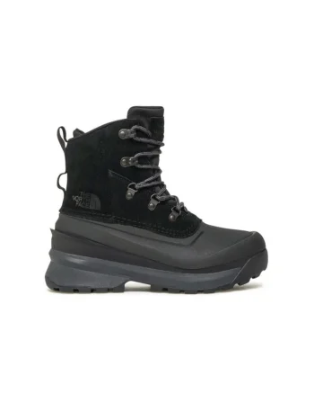 Ghete de zapada  Chilkat Lace Wp, piele naturala, negru