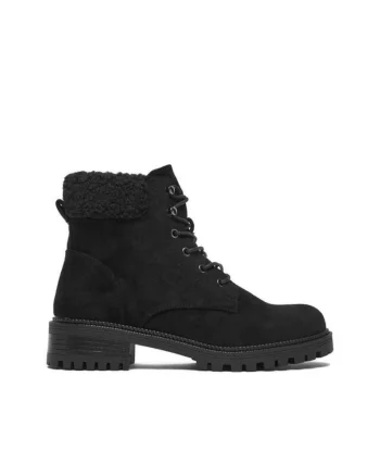 Ghete dama  CEO-RE22F657-17, negru, material sintetic,