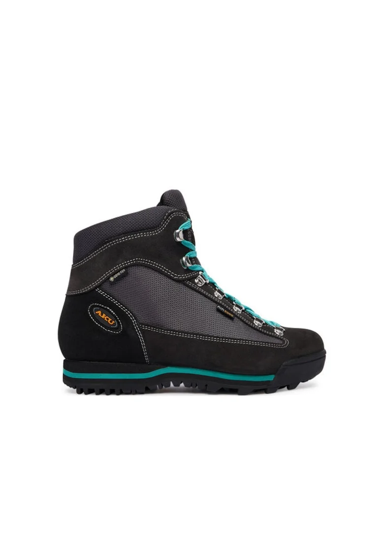 Ghete trekking dama  389, ultralight, negru, textil
