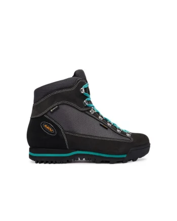 Ghete trekking dama  389, ultralight, negru, textil