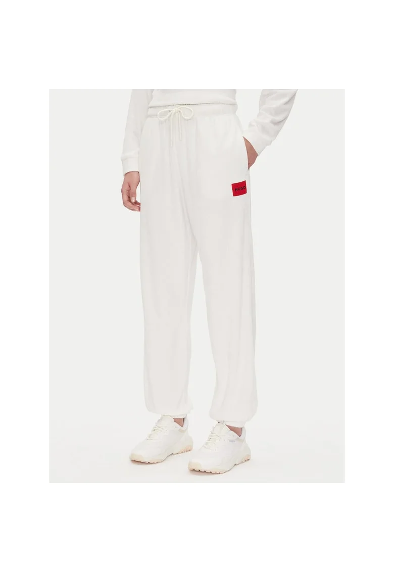 Pantaloni de trening pentru dama  crem