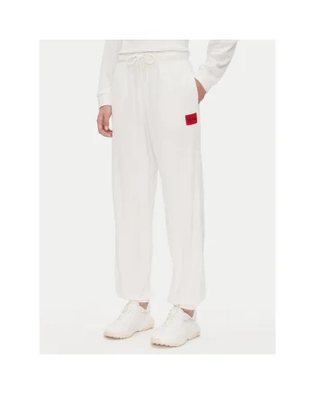 Pantaloni de trening pentru dama  crem