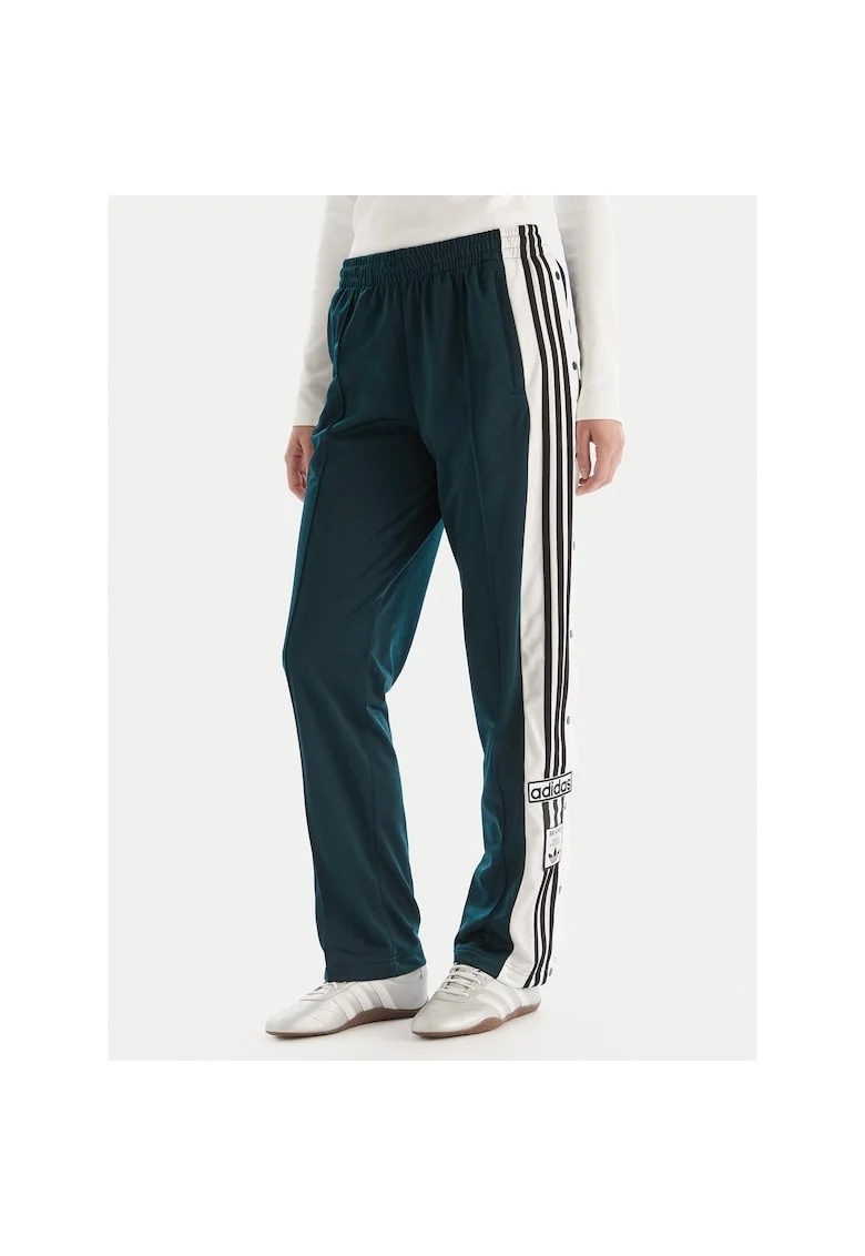 Pantaloni sport dama  culoare verde, trening