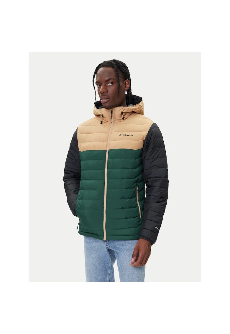 Geaca de iarna barbati  din materiale rezistente, multicolor
