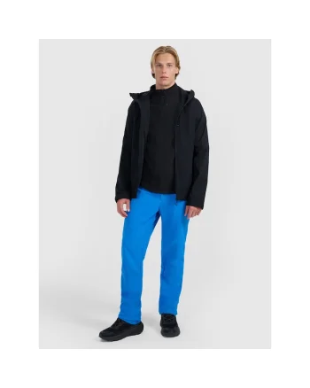 Pantaloni trekking barbati,  poliester, albastru