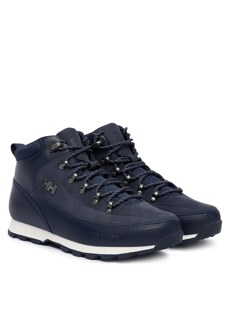 Ghete trekking barbati  Forester Premium Win, bleumarin, piele naturala