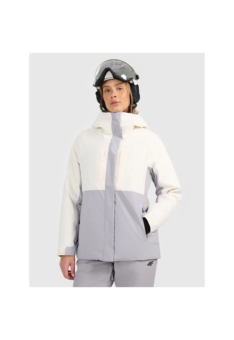 Geaca de schi  NeoDry 8000, impermeabilitate si respirabilitate, bej, poliester