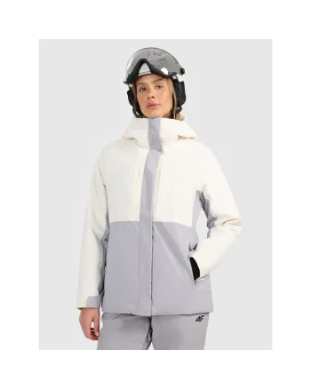 Geaca de schi  NeoDry 8000, impermeabilitate si respirabilitate, bej, poliester