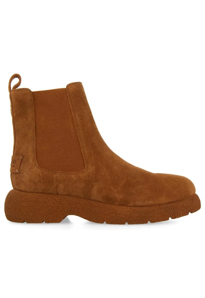 Botine Chelsea de piele intoarsa