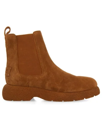 Botine Chelsea de piele intoarsa