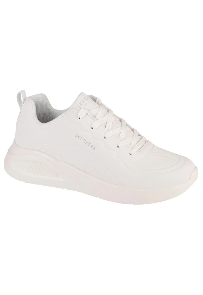 Pantofi sport cu model uni Uno Lite, Alb