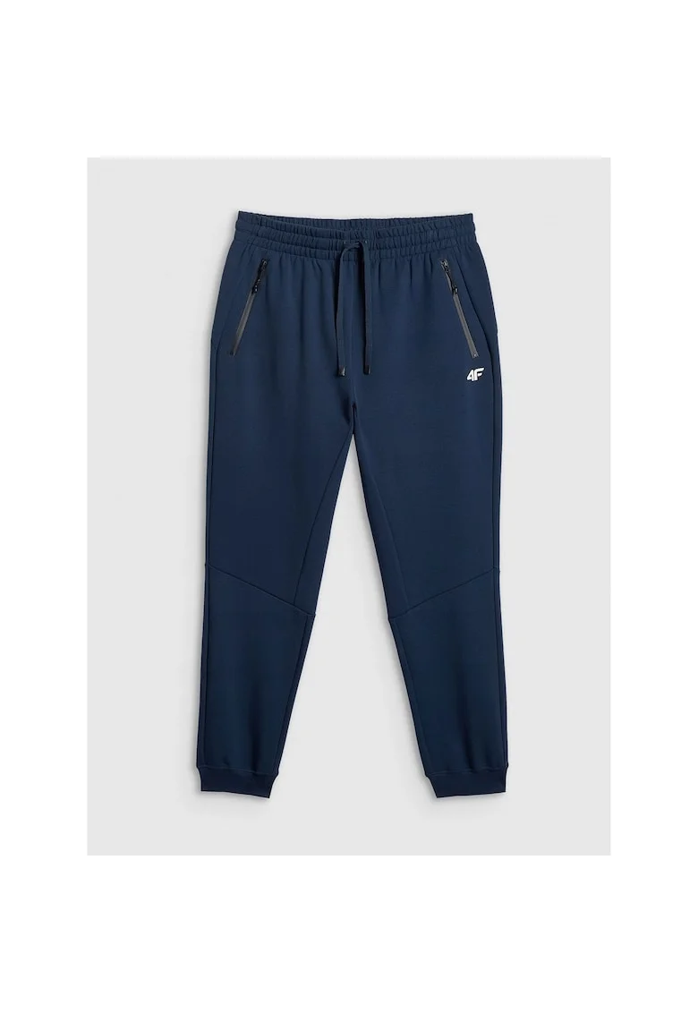 Pantaloni de sport barbati,  poliester, bleumarin