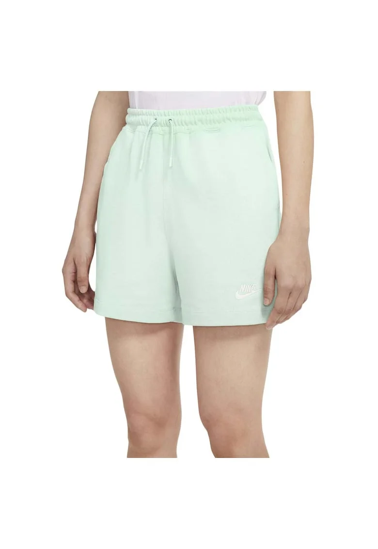 Pantaloni scurti sport dama CJ3754,  Bumbac, Verde