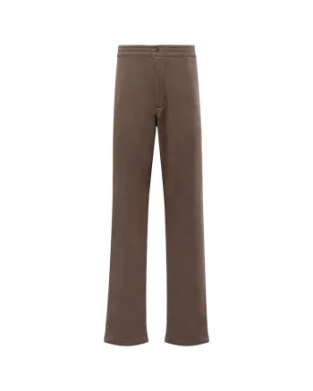 Pantaloni sport barbati  colectia Classic, bumbac, croiala lejera, maro