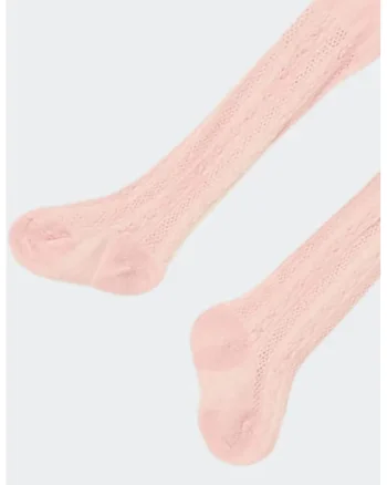 Dres din amestec de bumbac, Roz pastel
