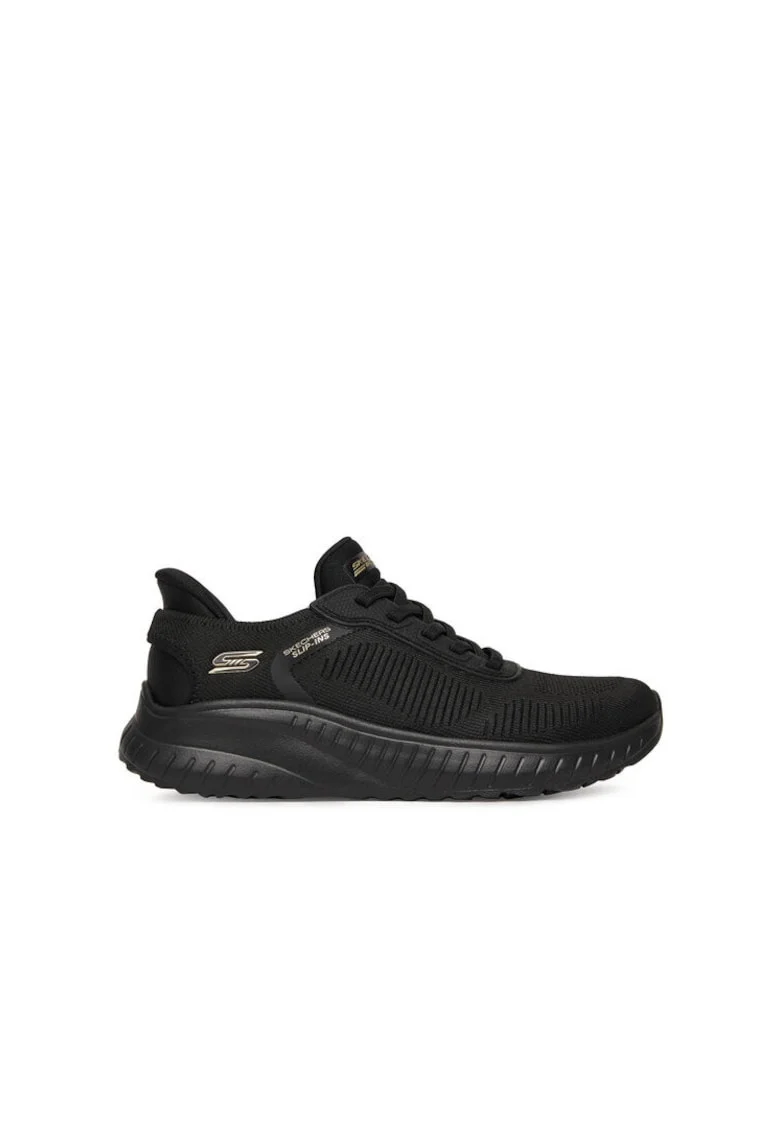 Pantofi sport dama,  BOBS SQUAD CHAOS 117, negru, tesatura,