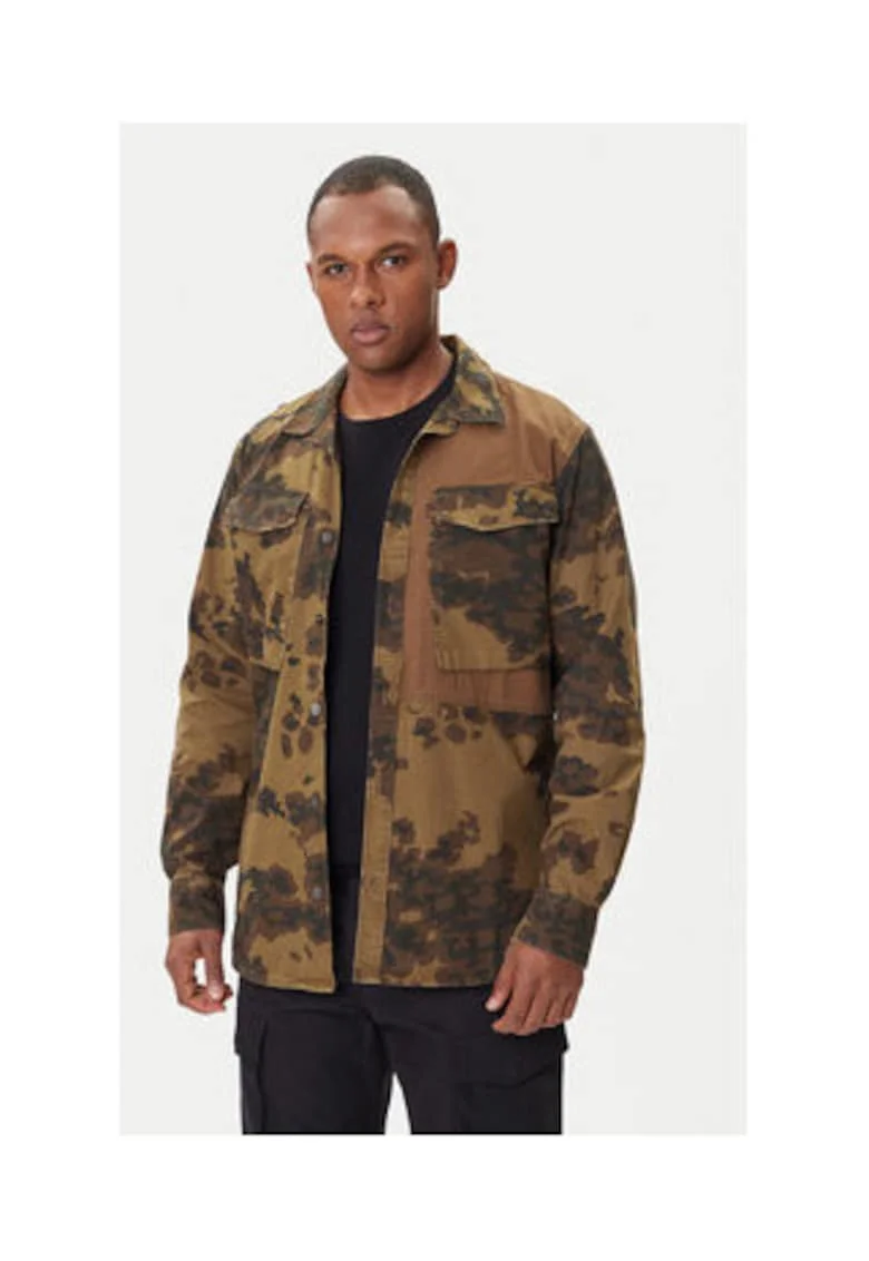 Geaca barbati,  Cargo Pkt D26900-D553, verde,
