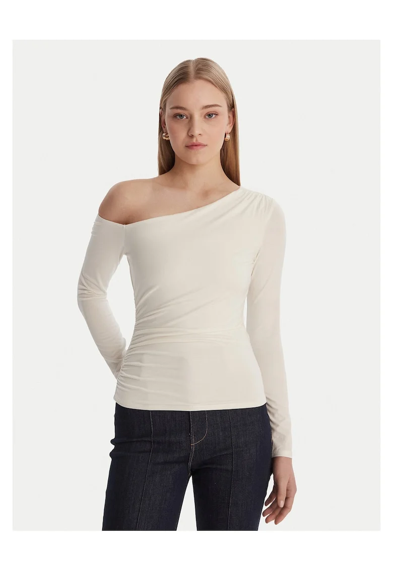 Bluza dama,  viscoza, ecru, Ecru