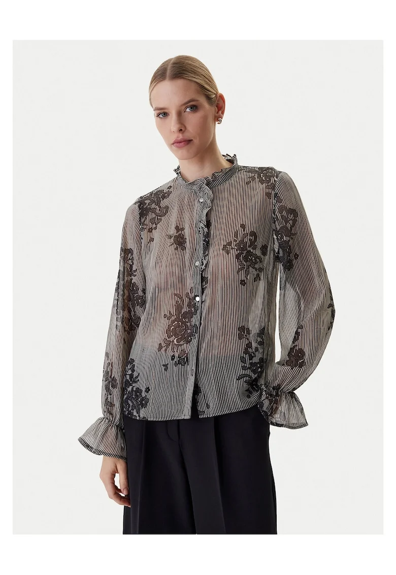 Camasa dama  negru, Negru