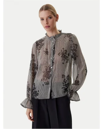 Camasa dama  negru, Negru