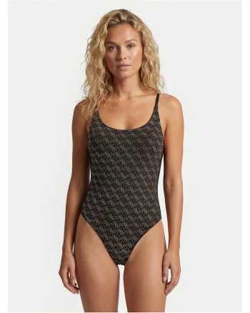 Costum de baie  negru, Negru