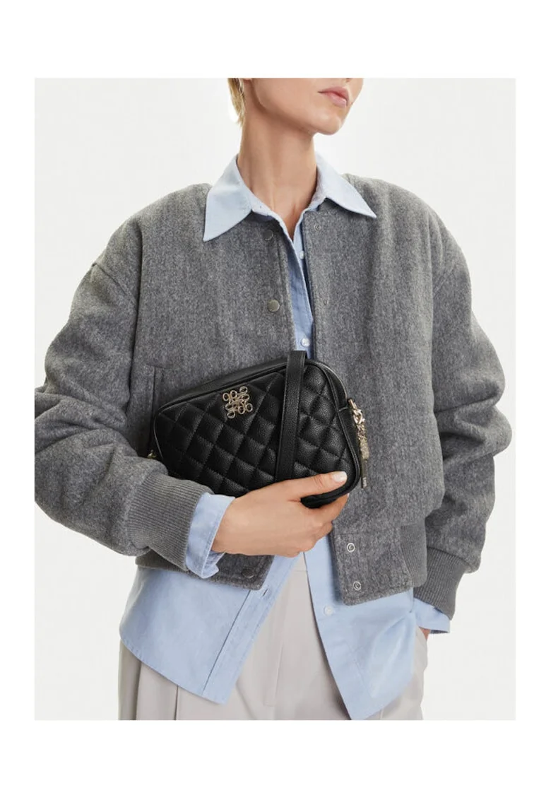 Geanta dama  material textildqwfwq, Negru