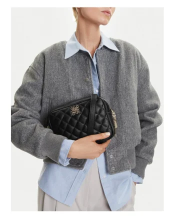 Geanta dama  material textildqwfwq, Negru