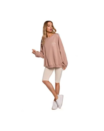 Made of Emotion Pantaloni sport de dama Kunga M593 crem, Bej