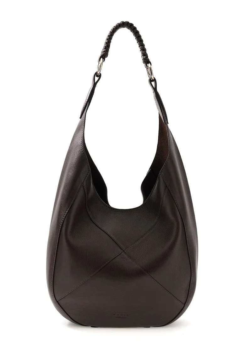 Geanta hobo de piele cu etui interior Pauline, Maro