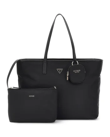 Geanta tote cu etui interior Gemma, Negru