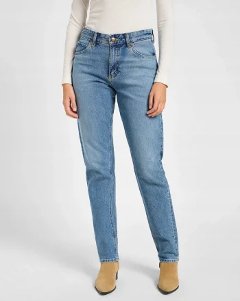 Pantaloni Dama, 32/31ee, Rider, 32/31, Croi Slim Fit, Stil Ingustat, Ajustat, Inaltimea Taliei Medie, Regulata, Inchidere Fermuar, Albastru