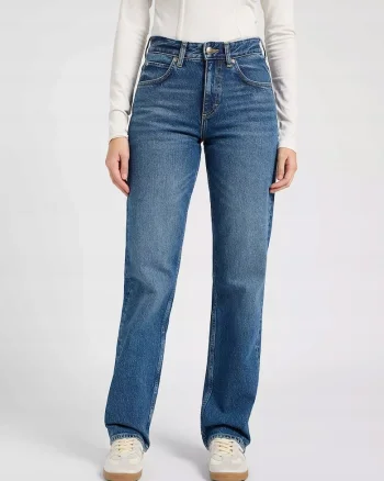 Pantaloni Dama,  Rider Classic, Marime 28/31, Croi Drept, Stil Drept, Regulamentar, Inaltime Talie Medie, Regulamentara, Inchidere Fermuar, W28 L31, Albastru