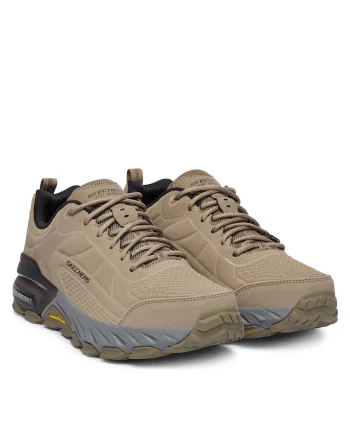 Ghete trekking barbati  Max Protect, piele ecologica, maro