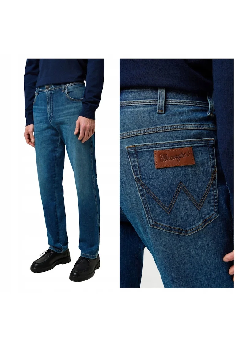 Blugi slim fit cu talie medie