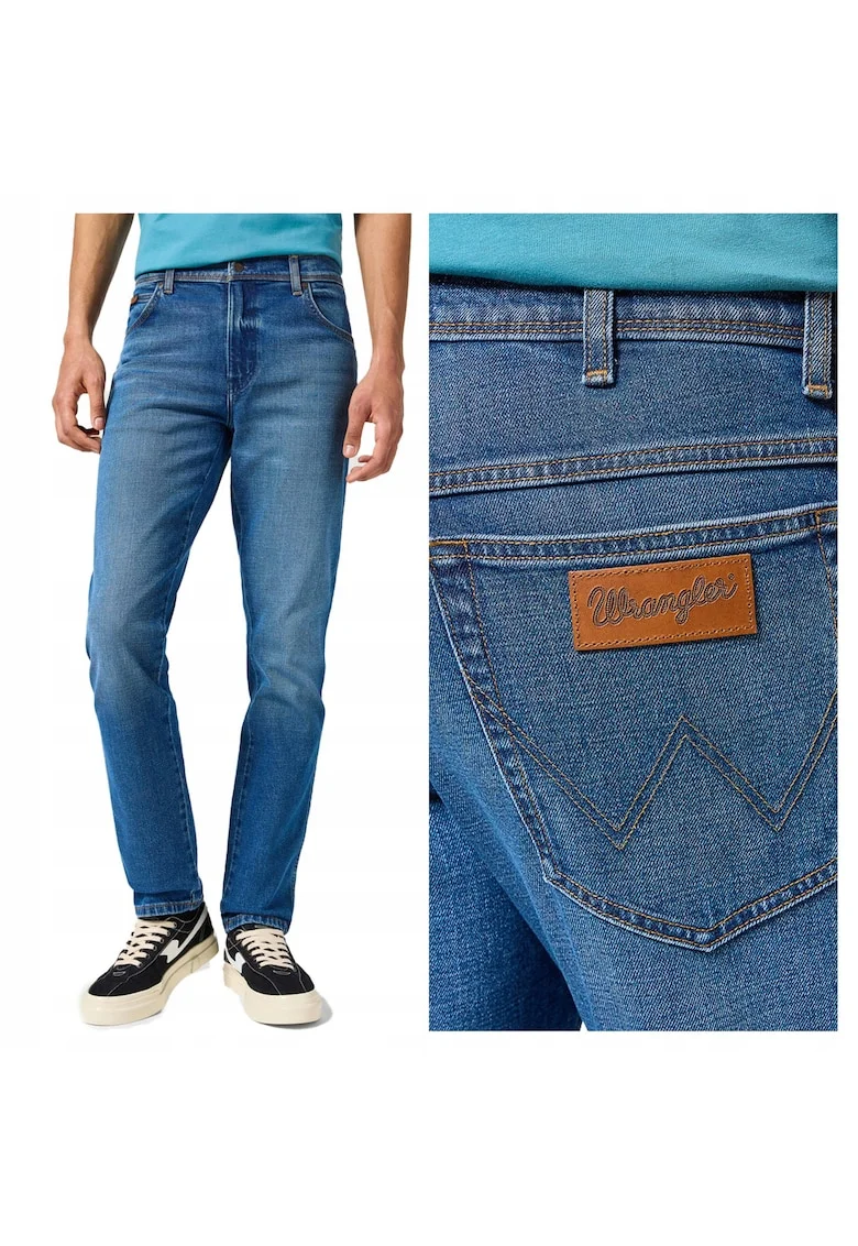 Blugi slim-fit Texas, Albastru