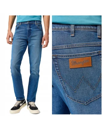 Blugi slim-fit Texas, Albastru