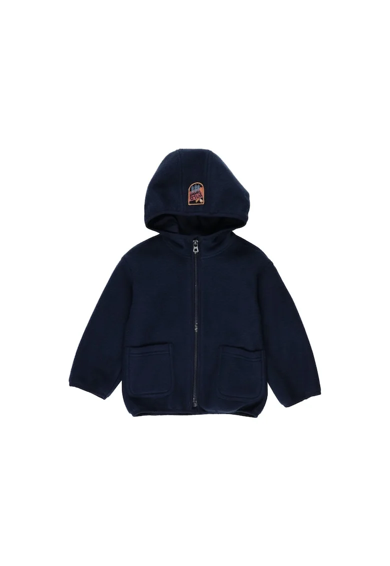 Hanorac cu gluga din Polar  - Let`s Explore, Bleumarin, pentru baietei, Bleumarin