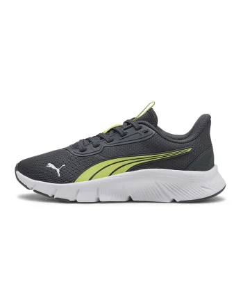 Pantofi sport FlexFocus Lite din material textil, Alb optic/Gri antracit/Verde fistic