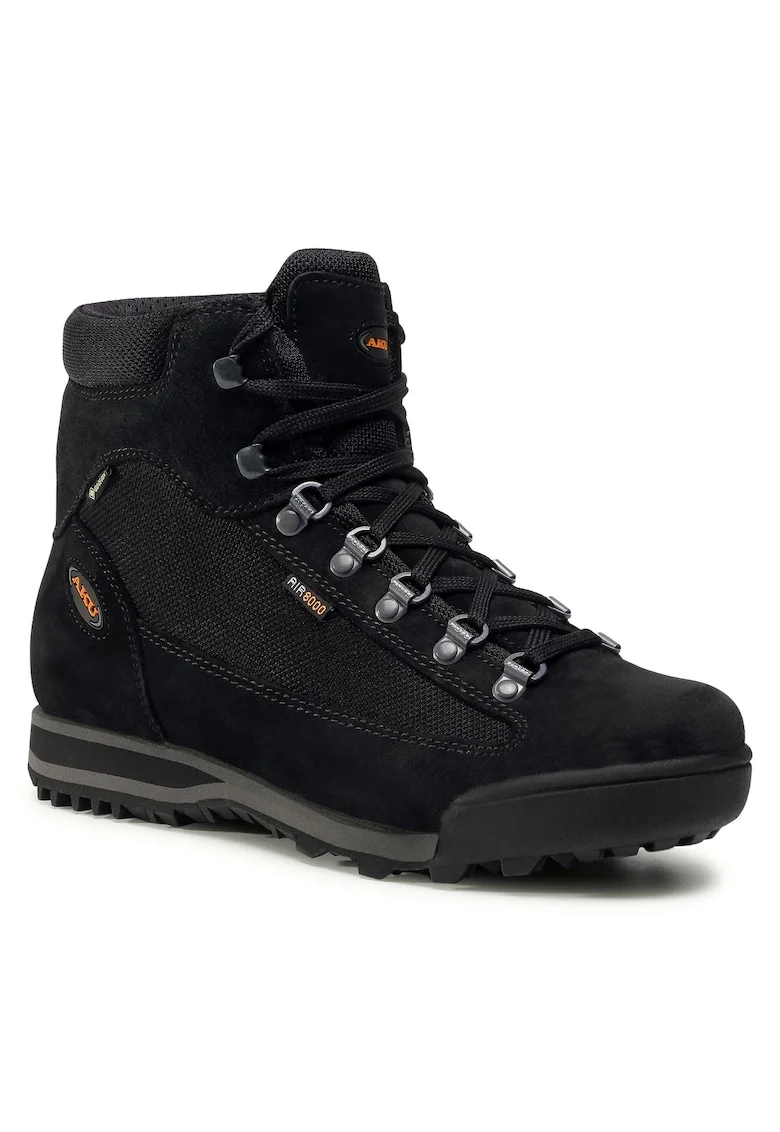 Bocanci sport barbati  Black/Black 448 Slope Micro Gtx GORE, piele naturala, negru