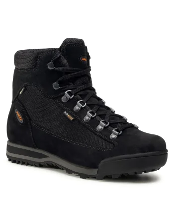 Bocanci sport barbati  Black/Black 448 Slope Micro Gtx GORE, piele naturala, negru