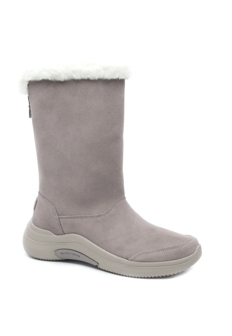 Cizme dama Midtown Fascinate 144299 taupe velur,