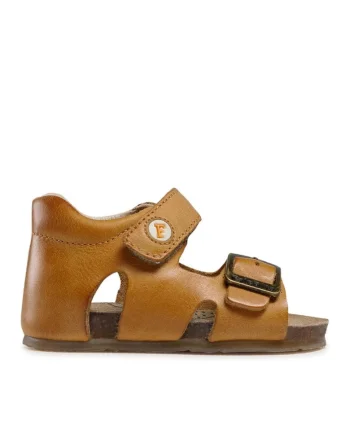 Pantofi sport copii  208158855, Piele naturala, Maro