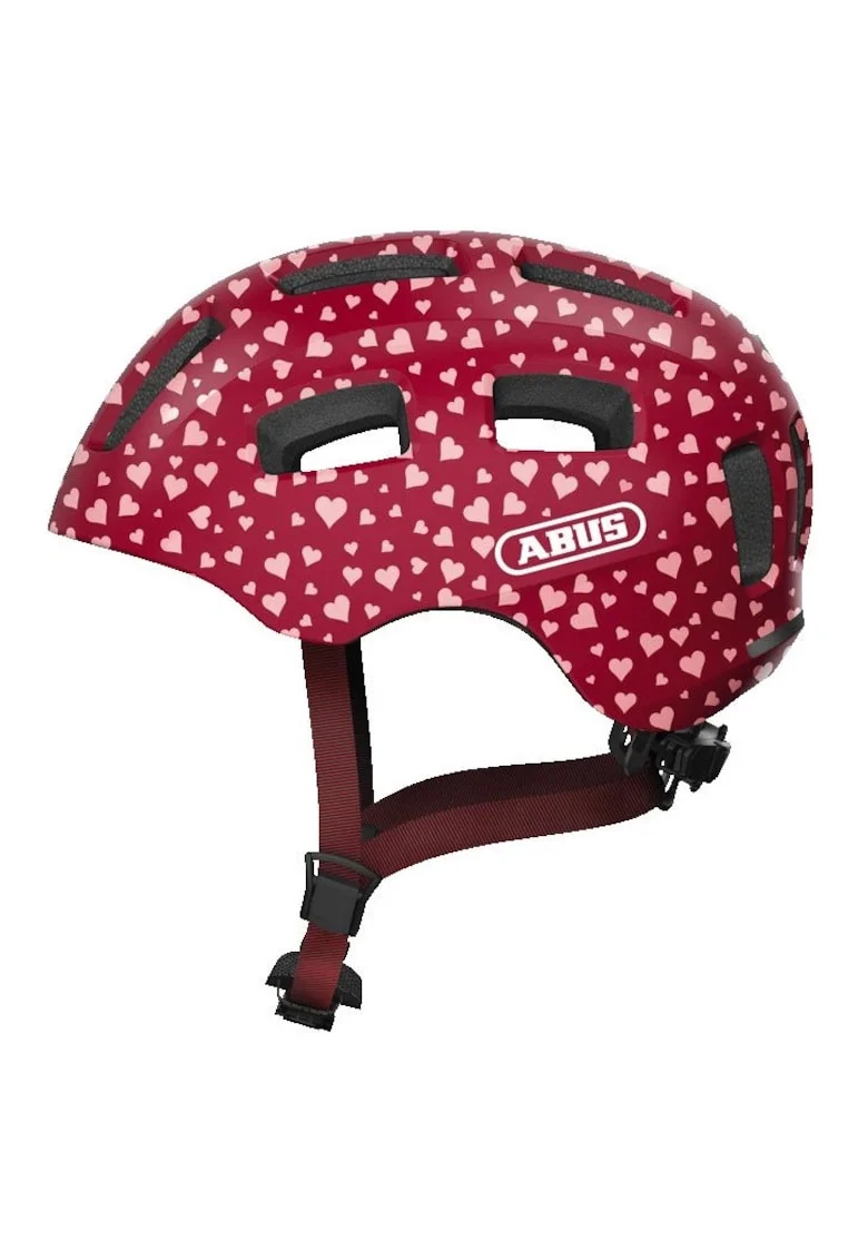 Casca  rosie cherry heart, Rosu