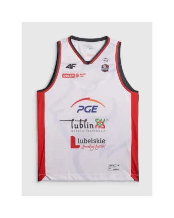 Maiou de baschet  sezon 2025/26, alb, tehnologie 4FDry