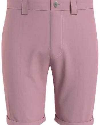 Pantaloni scurti cu buzunare, Roz somon