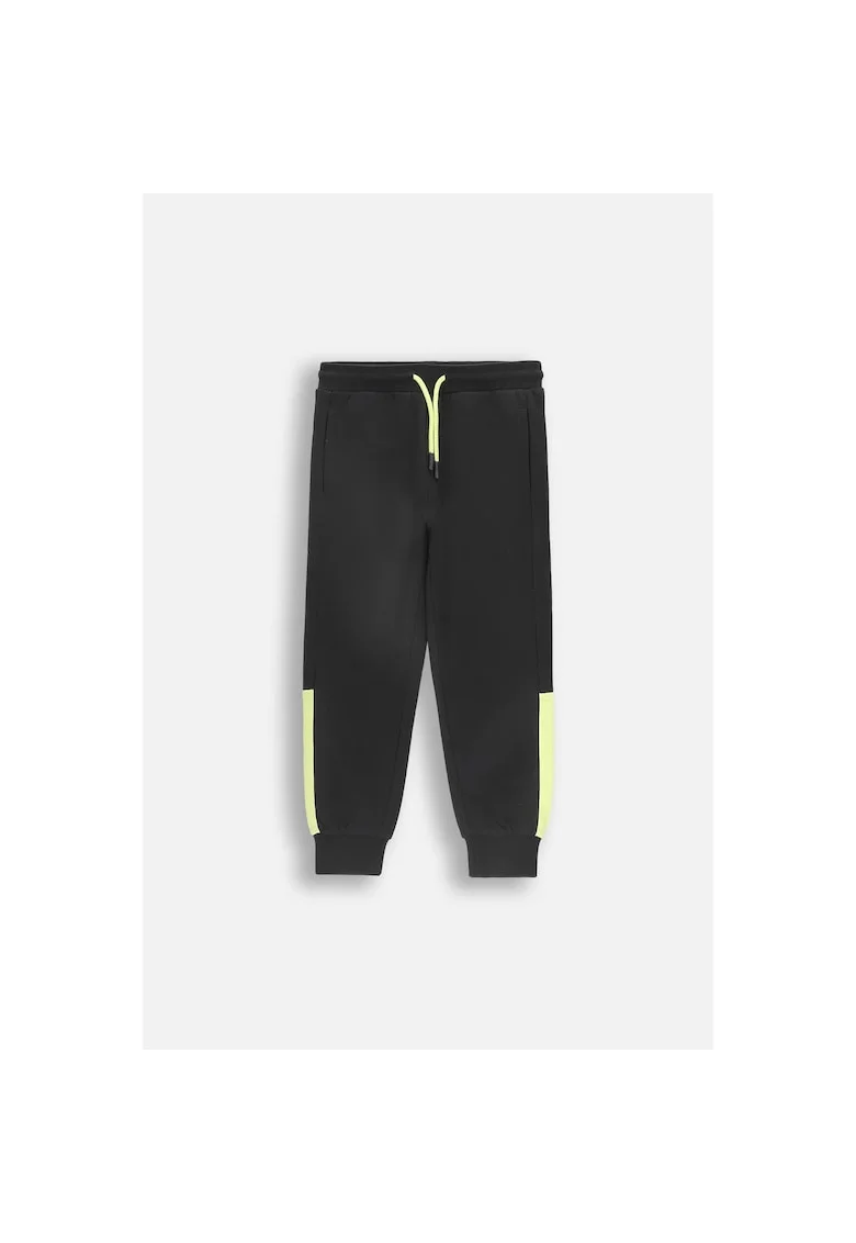Pantaloni copii,  bumbac, negru, baieti