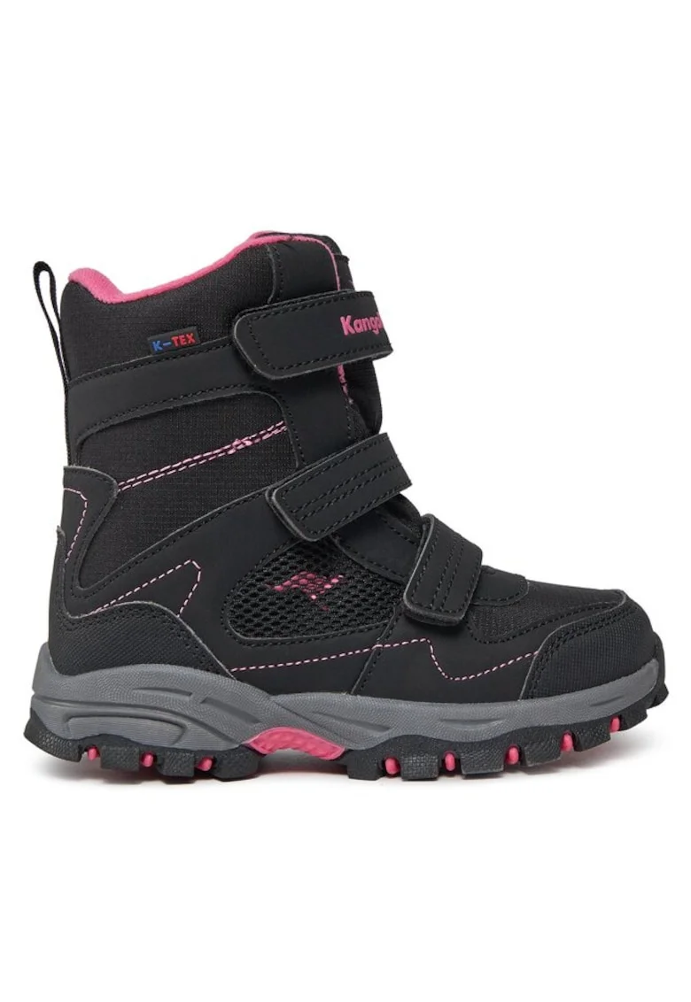 Pantofi copii  301088547, Piele ecologica/Textil, Negru