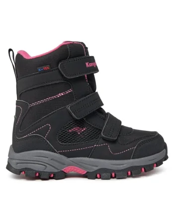 Pantofi copii  301088547, Piele ecologica/Textil, Negru