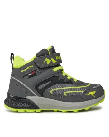 Pantofi copii  301090335, Piele ecologica/Textil, Gri